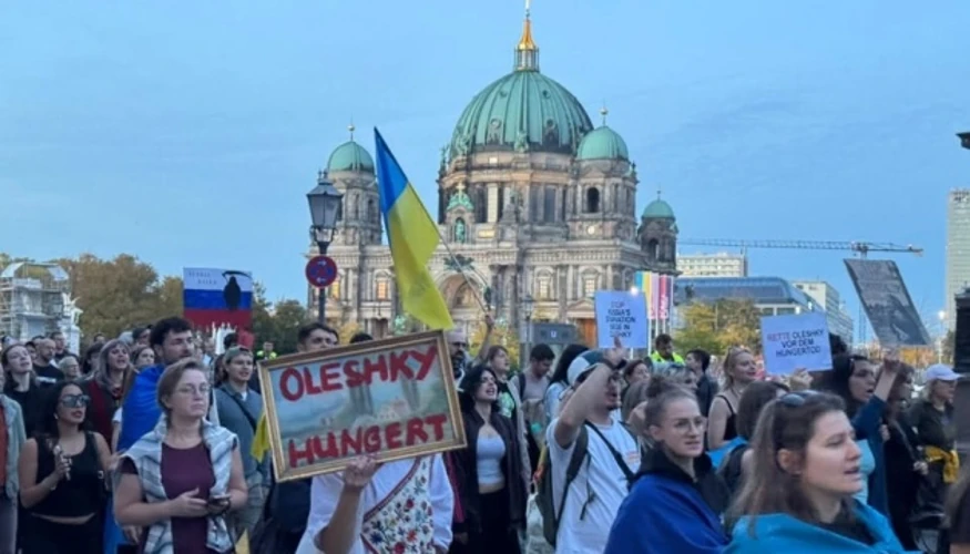 Хто вийшов на марш у Берліні та яку роль відіграли організатори й установи
